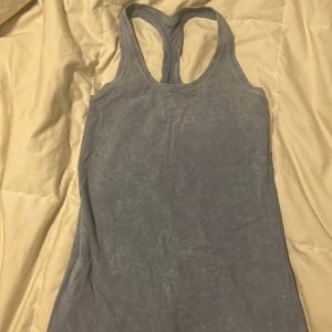 Lululemon racerback acid wash tank